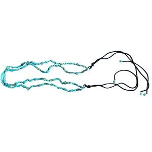 Cara NY Turquoise Nugget Waist Belt Womens‎ OS Blue